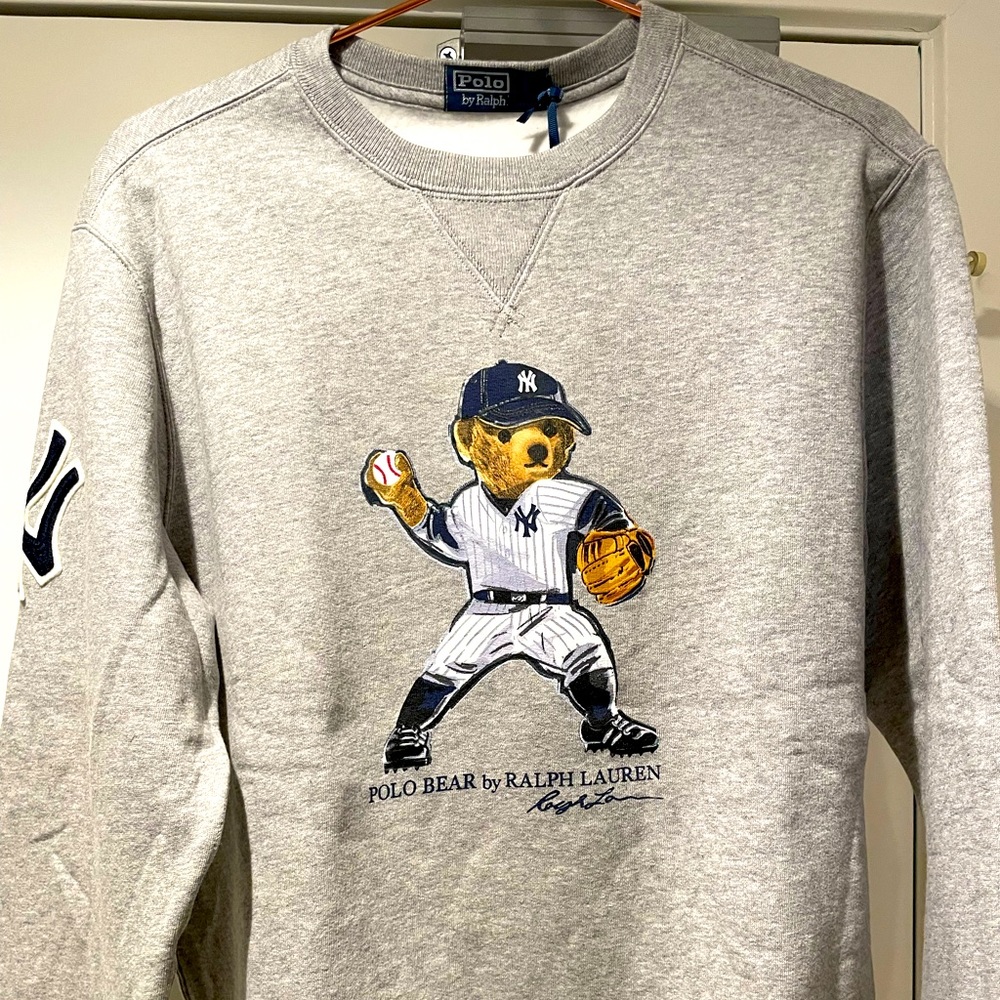 POLO RALPH LAUREN / Men’s Dodgers Sweatshirt in Gray